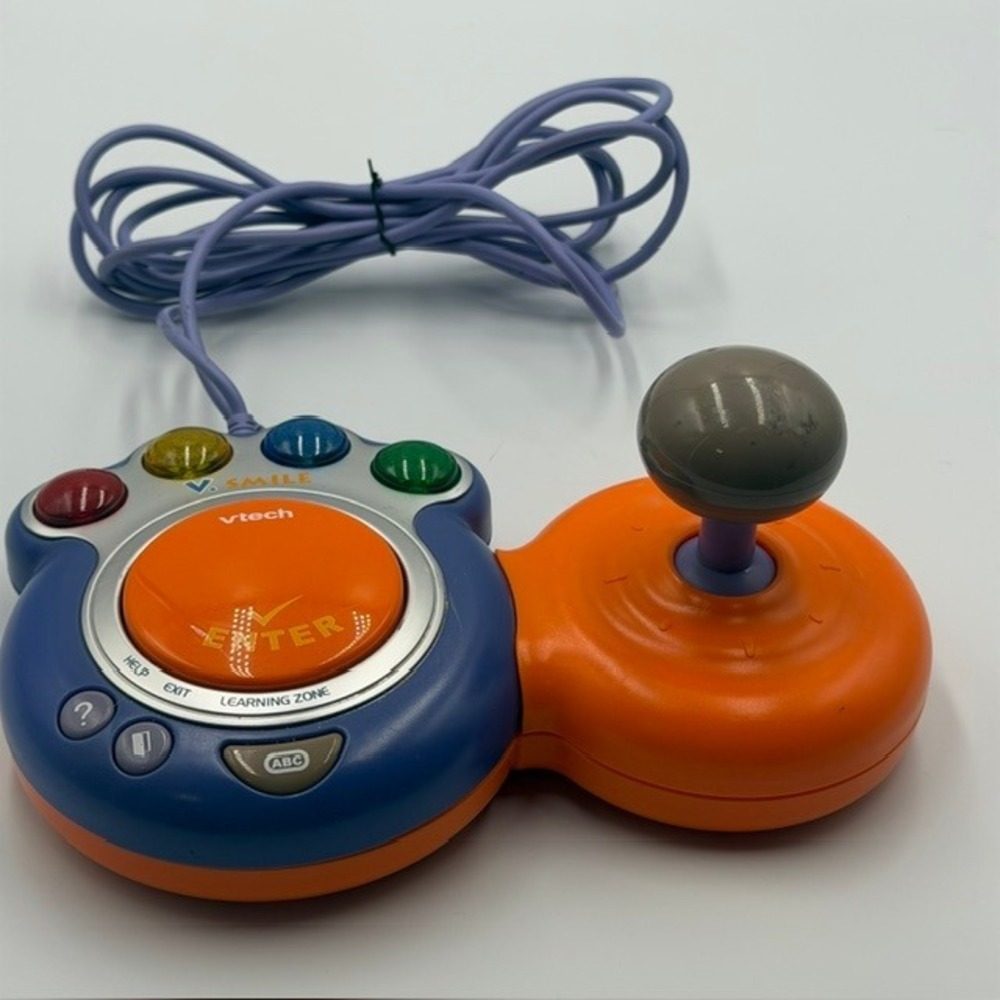 Vtech V.Smile TV Learning System Console 1 Controller 1 Game Tested/Works NOTE - Picture 4 of 9